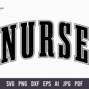 Nurse Svg. Nurse Graduate Svg. Doctor Svg. Nurse Silhouette. Future Nurse Svg. Nurse Life Svg. Nurse Shirt Svg. Registered Nurse Svg. PNG.