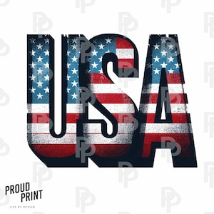 Retro USA Design. Patriotic Png. USA Flag Png. 4th July Png. Independence Day PNG. Usa flag Clipart. American flag Png. Decor. Sublimation.