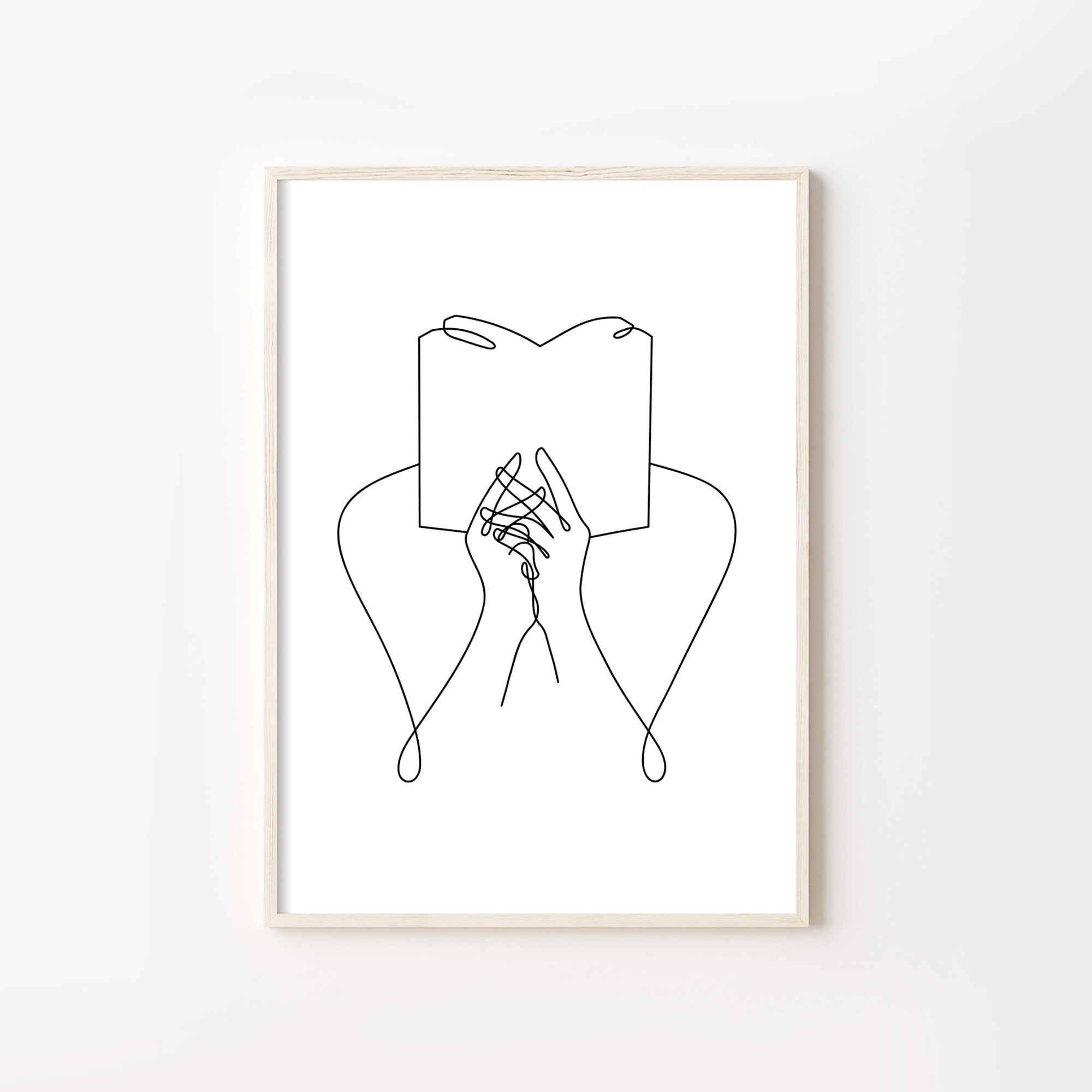 Single Line Drawing, Female One Line Drawing, Contour Drawing, Figure Drawing, Valentineâs Day