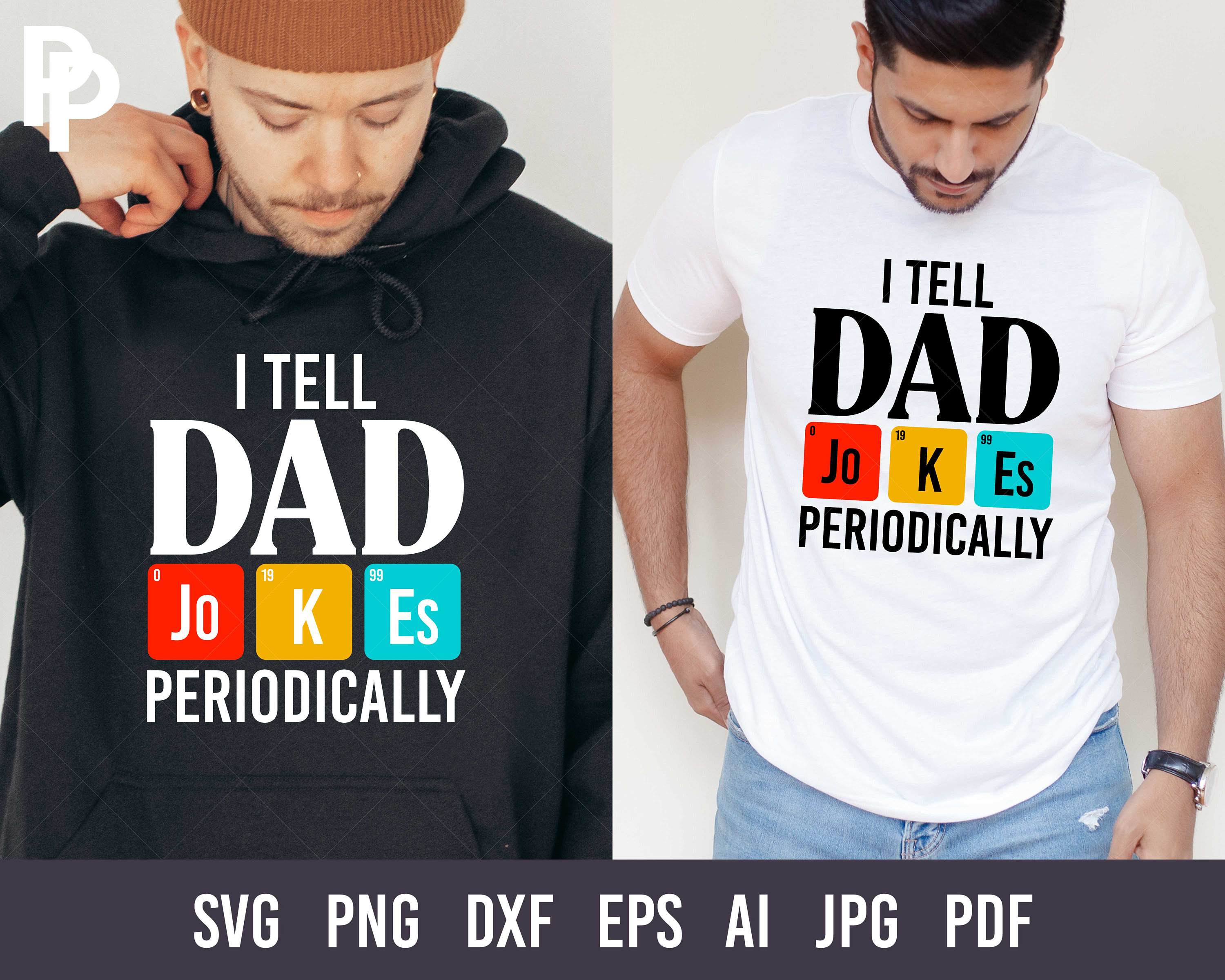 I Tell Dad Jokes Periodically SVG. Funny Father Svg. Dad Joke Svg ...