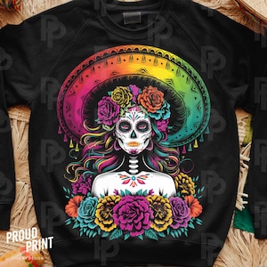 Cinco de Mayo Png, La catrina Sublimation Png, Fiesta Svg, Mexican Fiesta Png, Cinco de Mayo Png, Sombrero Png, Cinco de Mayo for Shirt,