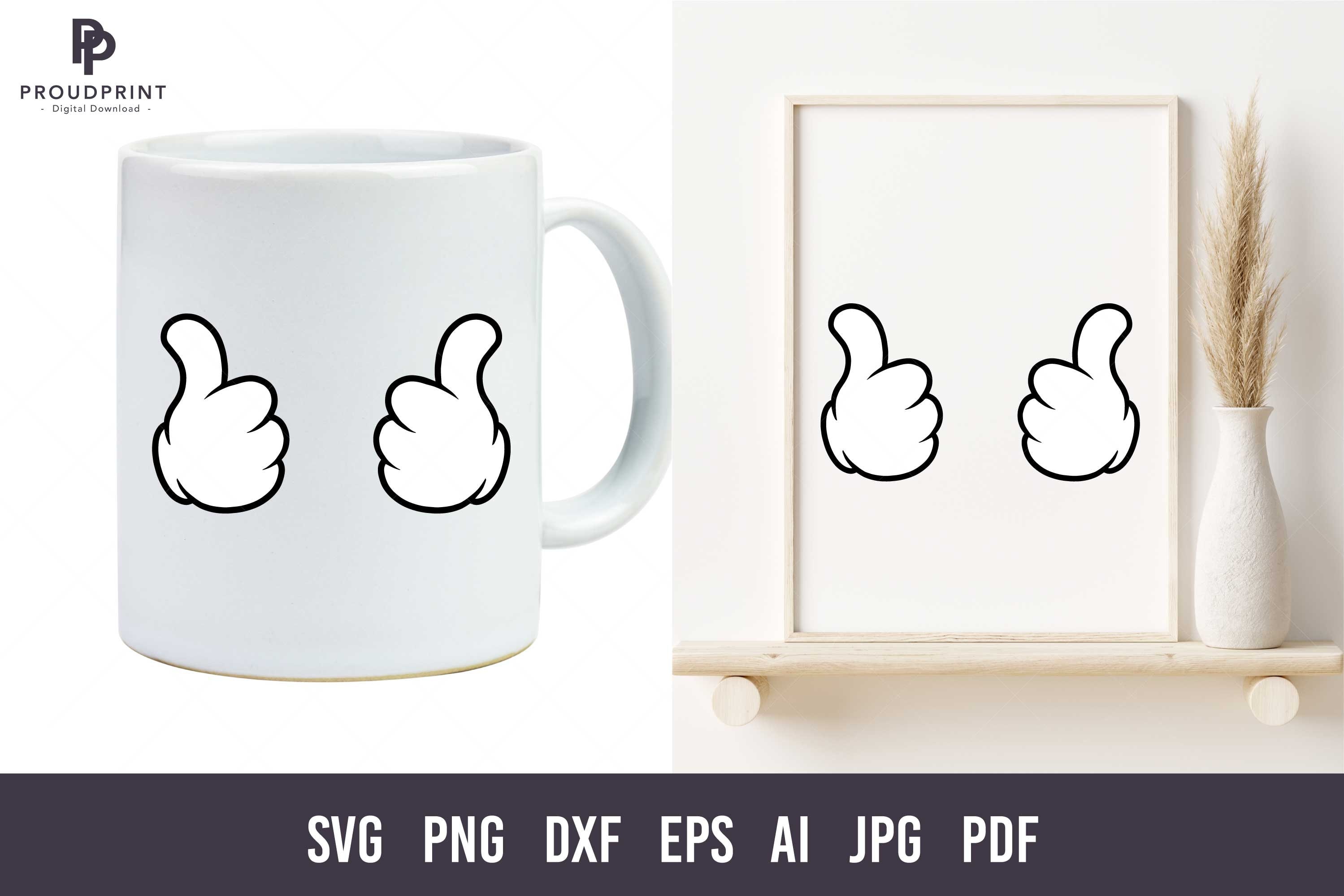 Thumbs up Svg. Two Hand Svg. Thumbs up Silhouette. Cartoon - Etsy Ireland