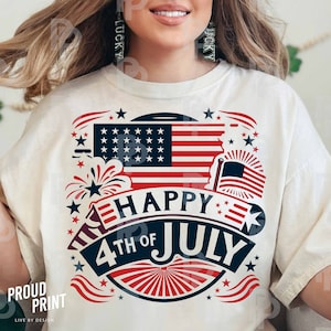 Happy 4th July Svg. Patriotic SVG. Independence Day Svg. Fourth of july Svg. Land of the Free Svg. God Bless America Svg. America Shirt Svg.