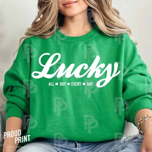 Lucky Clover Svg. St Patricks Day Svg. Slainte Svg. Happy go lucky Svg. Irish Svg. Clover Leaf Svg. Shamrock Svg. St Patricks Shirt Svg.