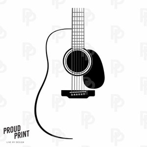 Acoustic Guitar SVG. Guitar. Acoustic Guitar Tumbler Svg. Guitar Silhouette. Guitarist Svg. Country guitar. Folk Guitar Svg. Guitar Vector.