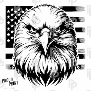 6 Eagle Svg. Bundle Eagle Patriotic Silohuette. 4th July Svg. Independence Day Svg. Usa Flag Svg. Freedom. America Svg. Cricut. illustrator.