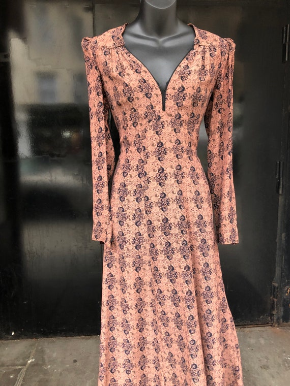 Fabulous original JEFF BANKS 70’s does 40’s rayon