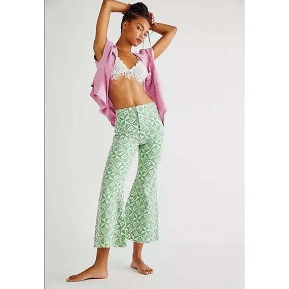 NWD Free People Youthquake Printed Crop 