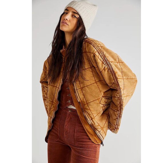 Dolman quilted sale knit jacket