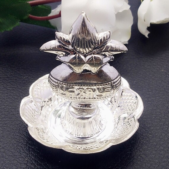 Silver agarbatti stand best sale grt