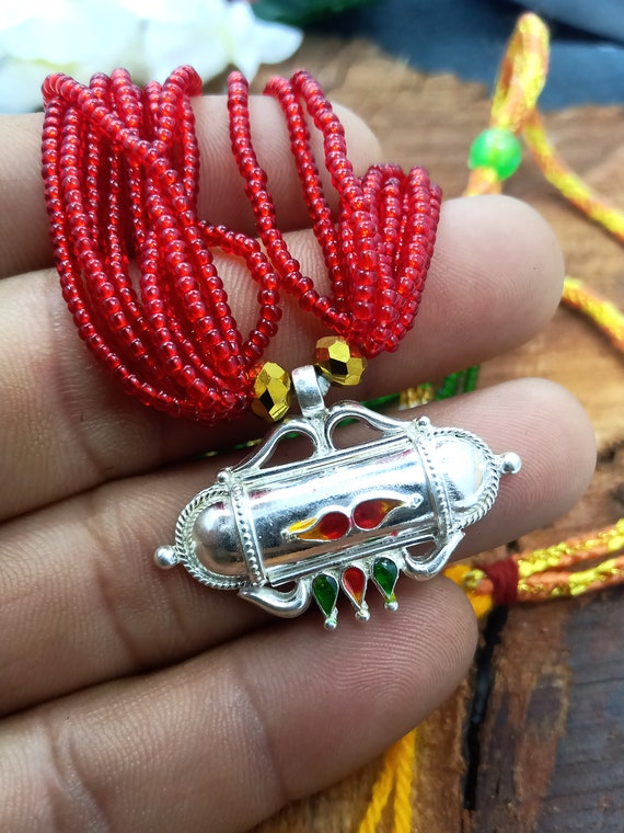 Sterling silver mangalsutra clearance