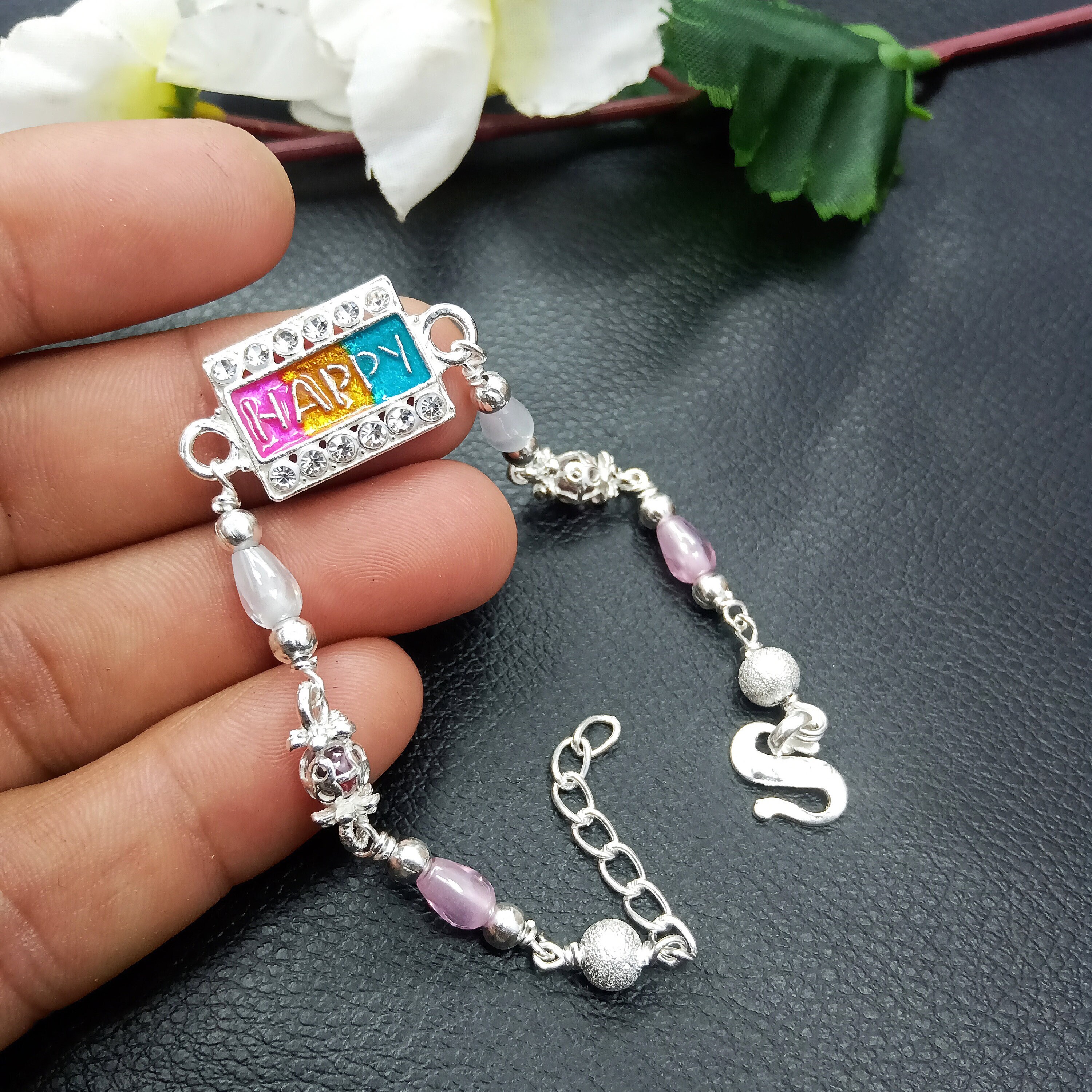 Silver bracelet hotsell for brother