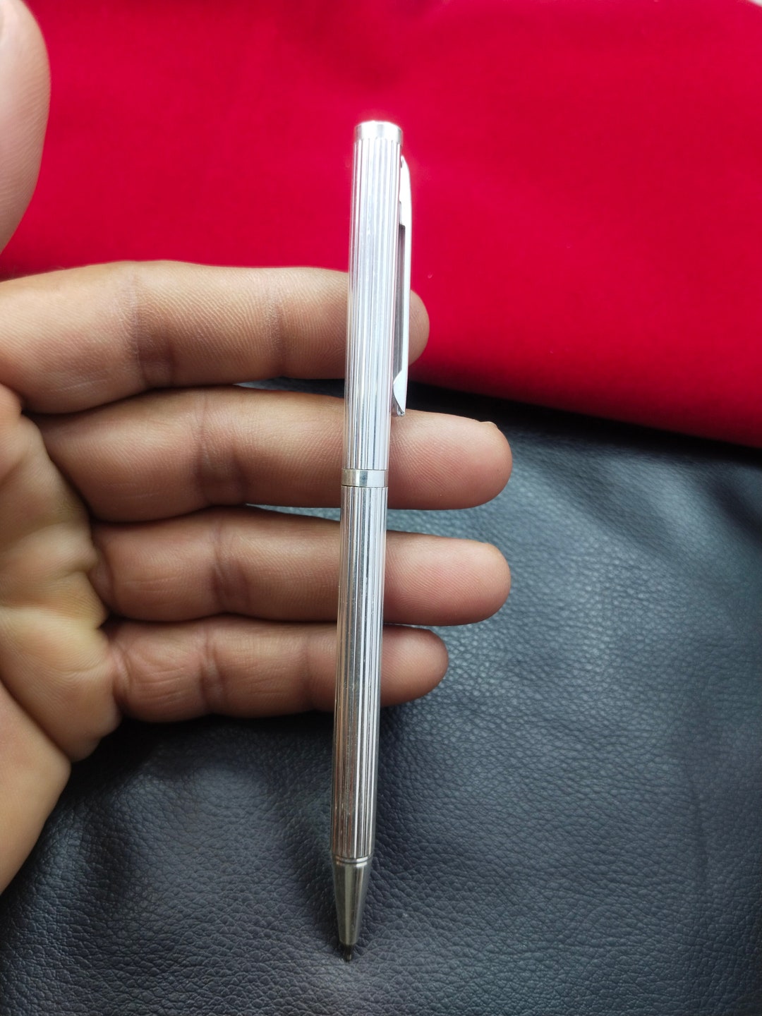 Ballpoint Pen Sterling Silver Hallmarked 925 Personalized Gifts SAME DAY SHIP - Etsy
