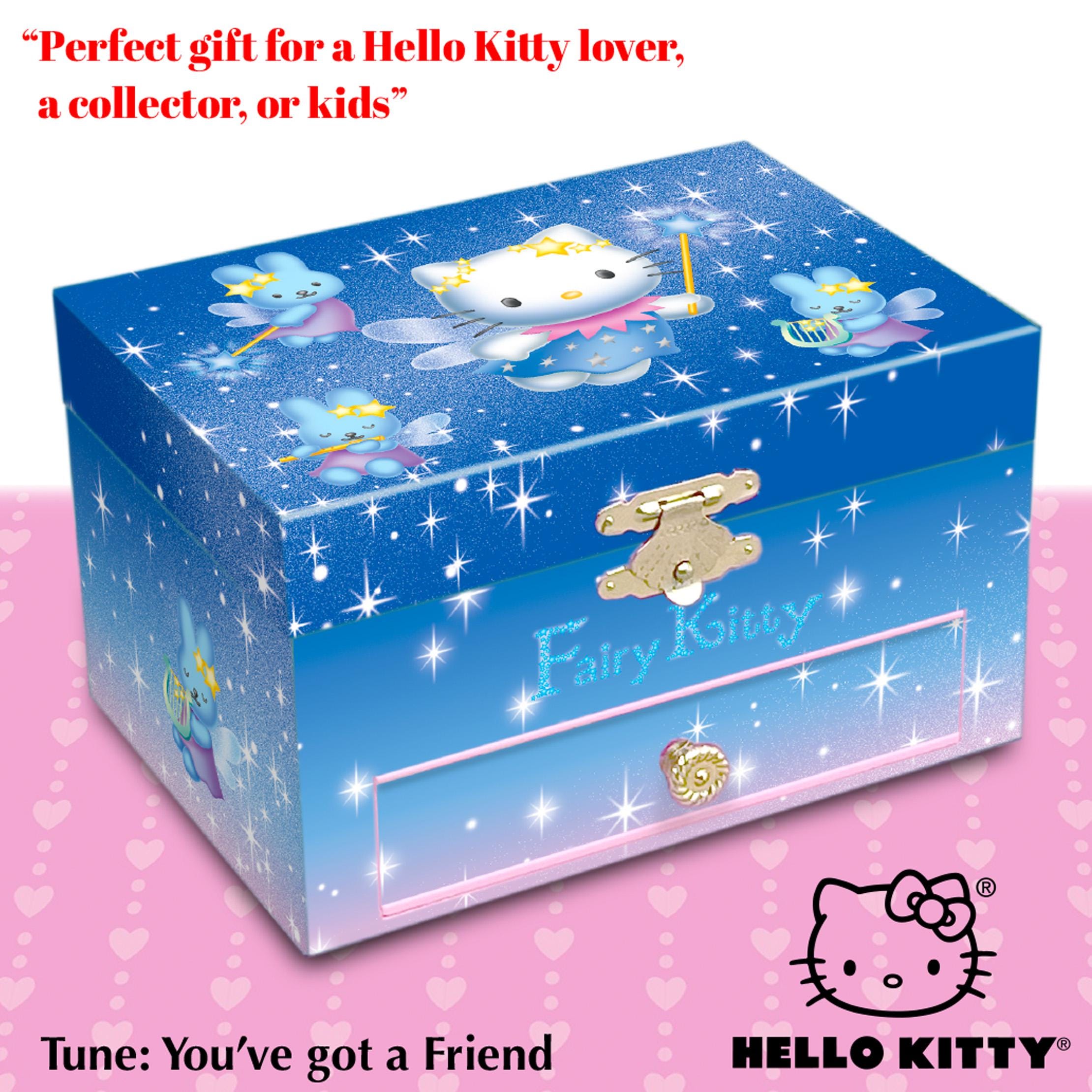 Hello Kitty Music Box, Vintage Music Jewelry Box, Music Jewelry