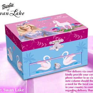 Barbie swan lake music box sale