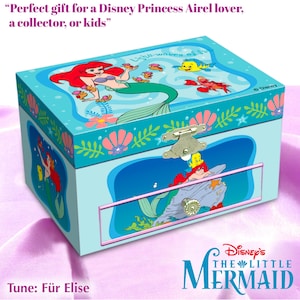 リトルマーメイド アリエル オルゴールジュエリーボックス ariel