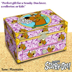 Scooby-Doo-muziekdoos, Scooby-Doo muzieksieradendoos, vintage muziekdoos, muzieksieradendoos, muziekdoos voor meisjes, muziekdoos, Scooby-Doo