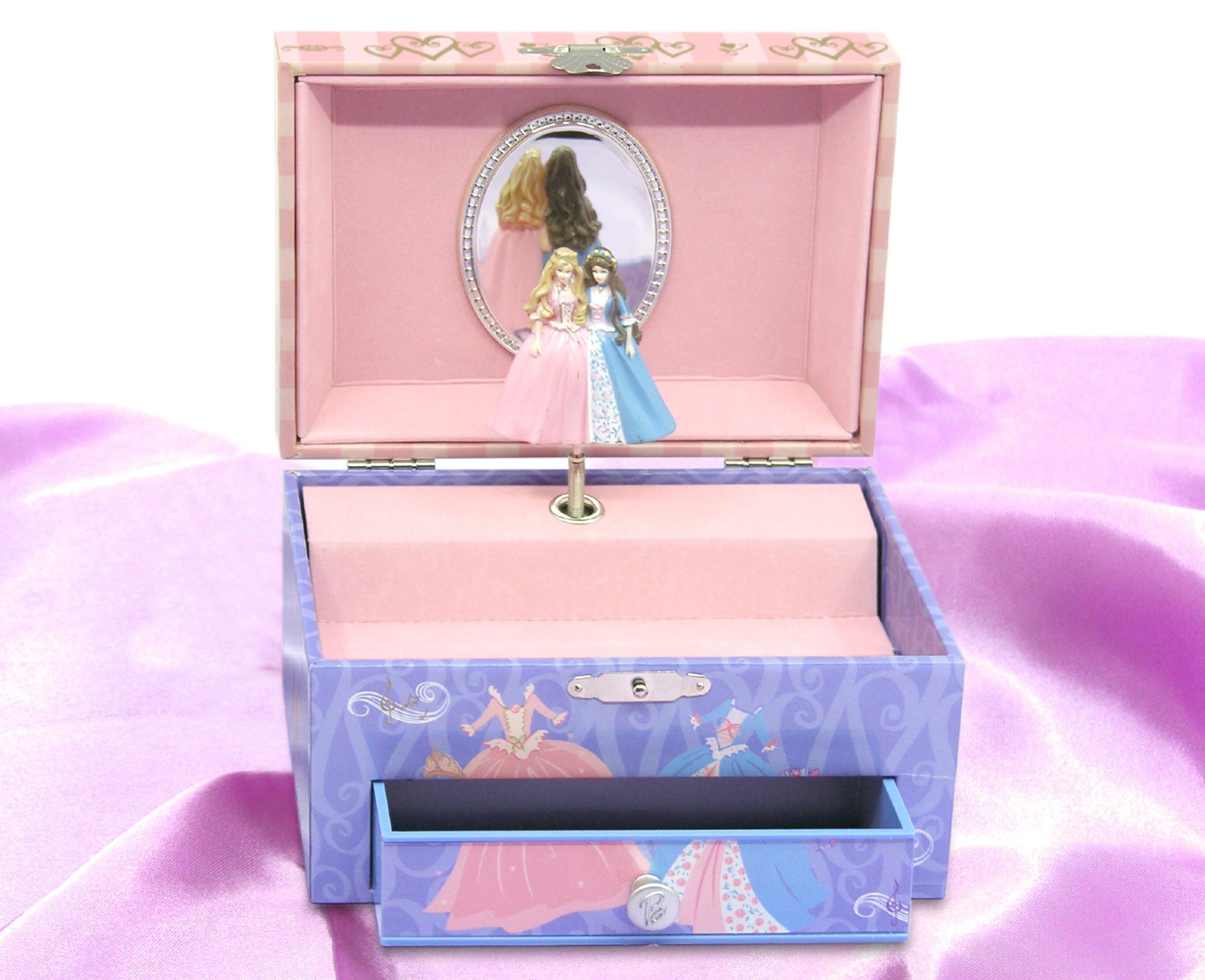 Musical Jewelry Box Barbie Princess and the Pauper Vintage Etsy