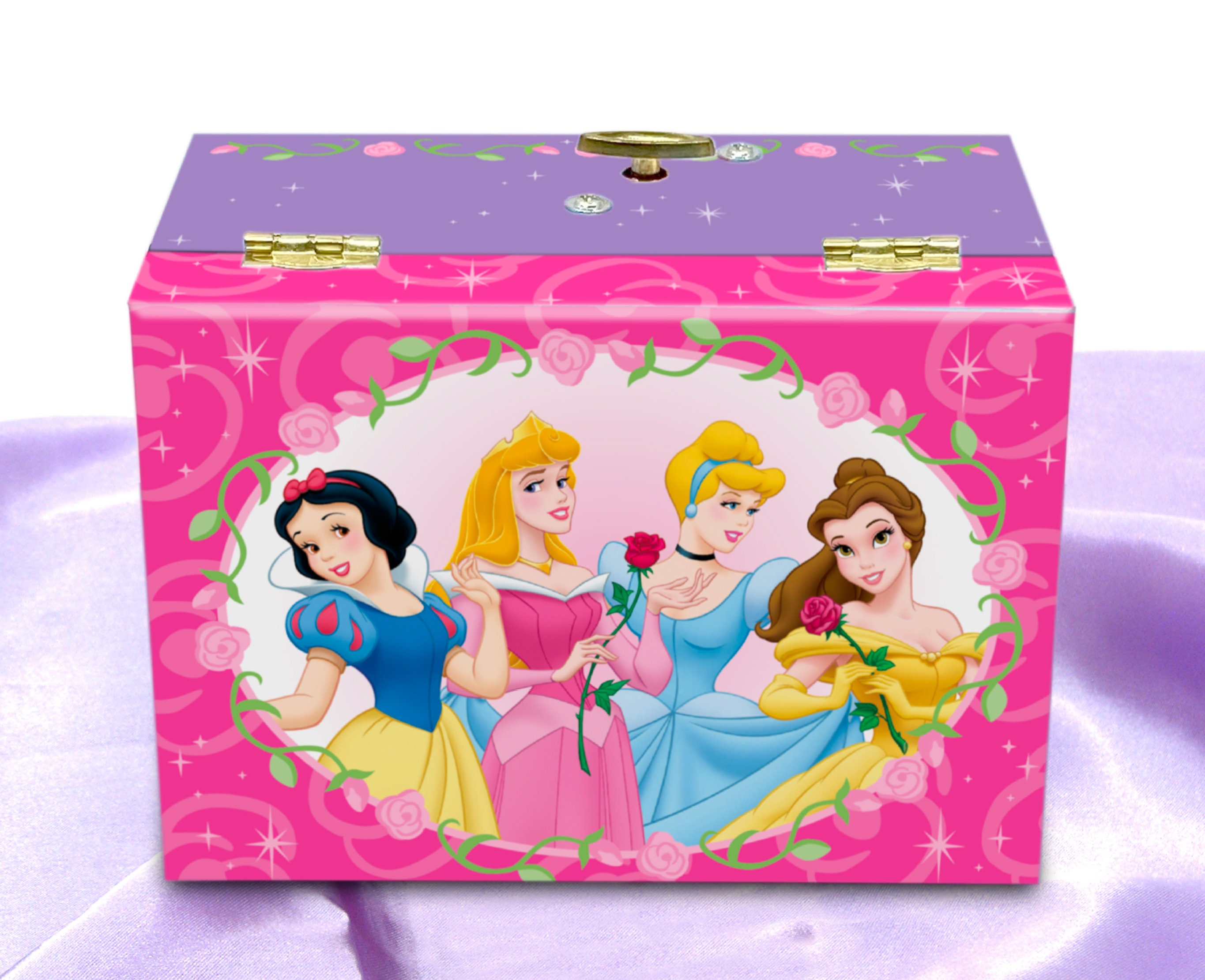 Musical Jewelry Box Disney Princess Vintage Musical Jewelry Etsy