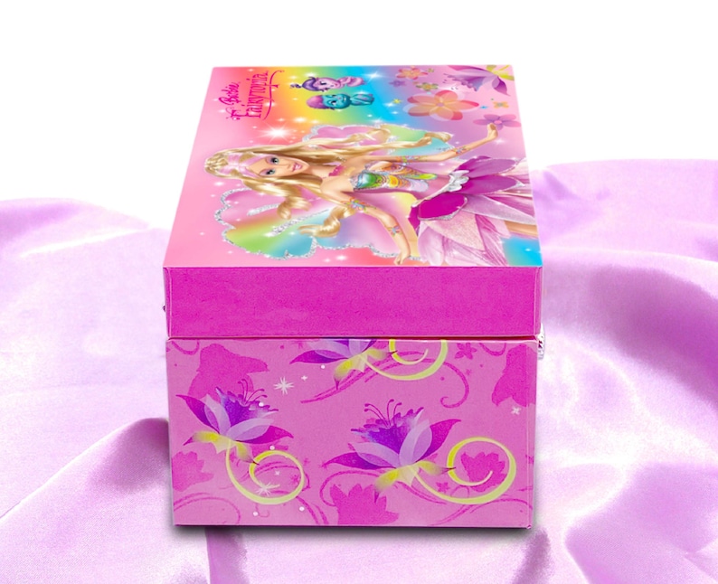 Vintage Musical Jewelry Box Musical Box Musical Jewelry Box for Girls Musical Jewelry Box Barbie Fairytopia Musical Jewelry Box
