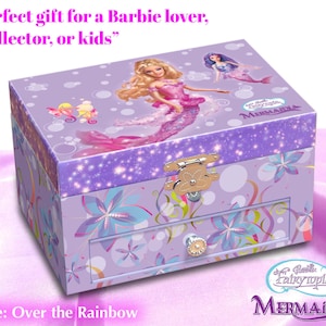 barbie musical jewelry box
