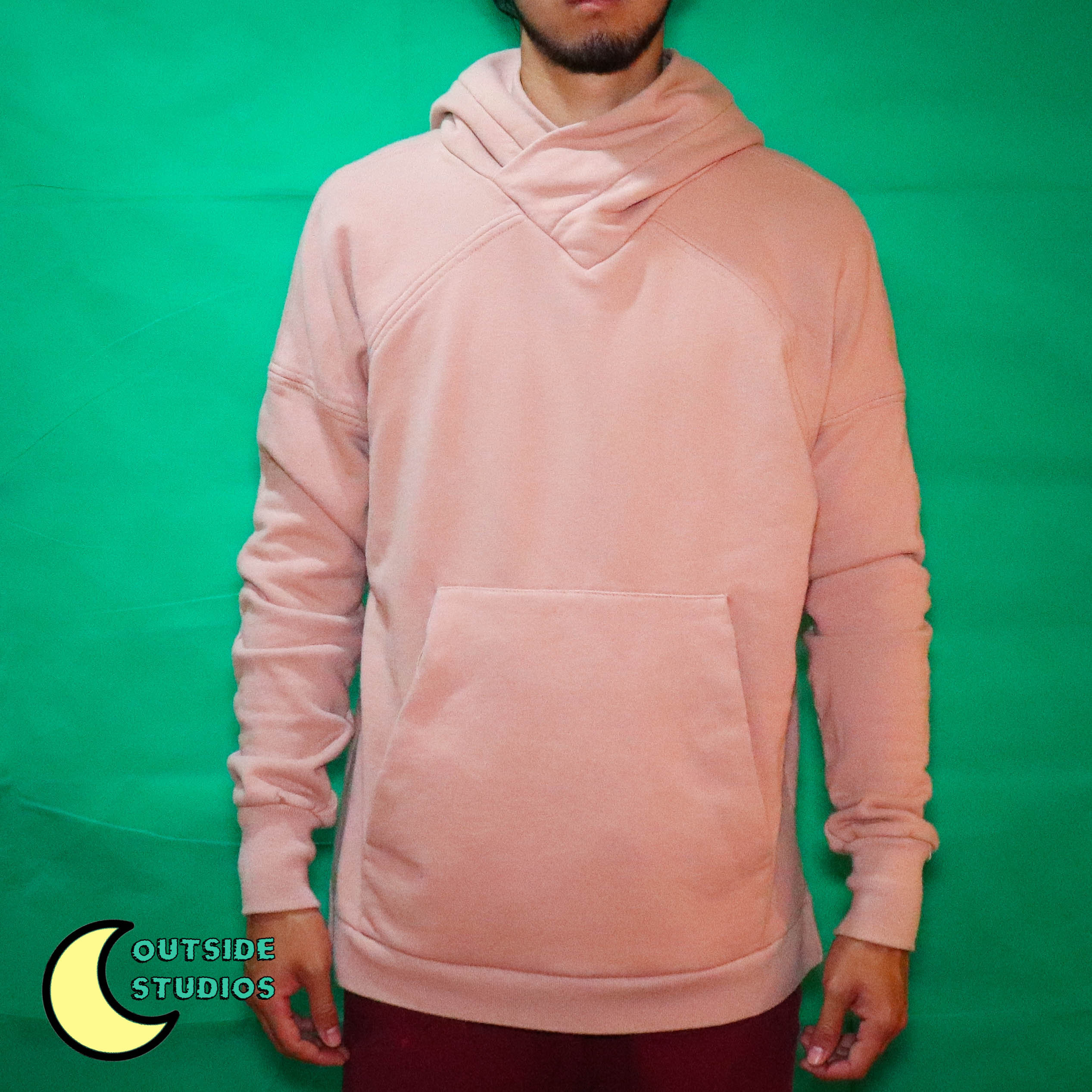 salmon hoodie