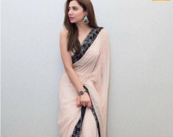 cocktail saree blouse designs