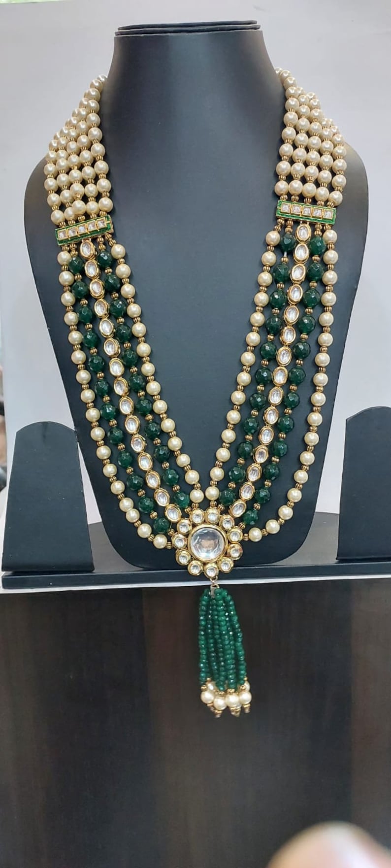 Collana da sposo di design: Mala Sherwani per matrimonio indiano immagine 2