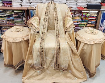 Jai Guruji Satsang Guruji Chola Set Of 11 pcs .Customise Guruji chola set Guruji blessings
