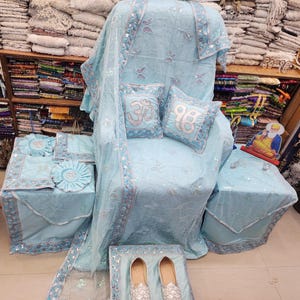 Jai Guruji Satsang Guruji Chola Set Of 11 pcs .Customise Guruji chola set