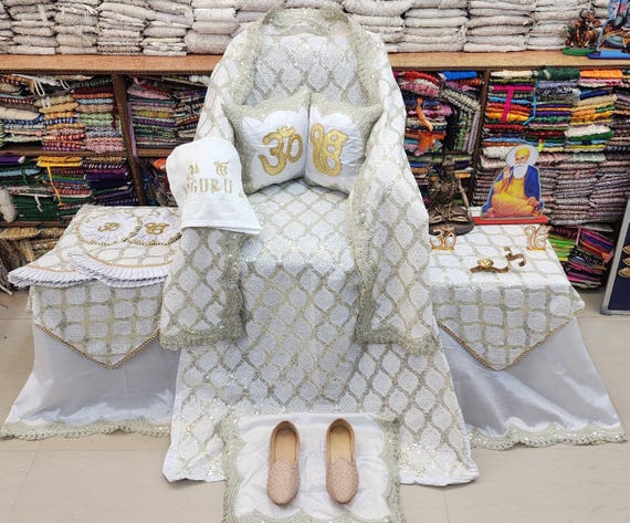 Jai Guruji Satsang:designer Chola Complete Set - Etsy