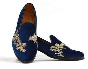 Zapato bordado para hombre