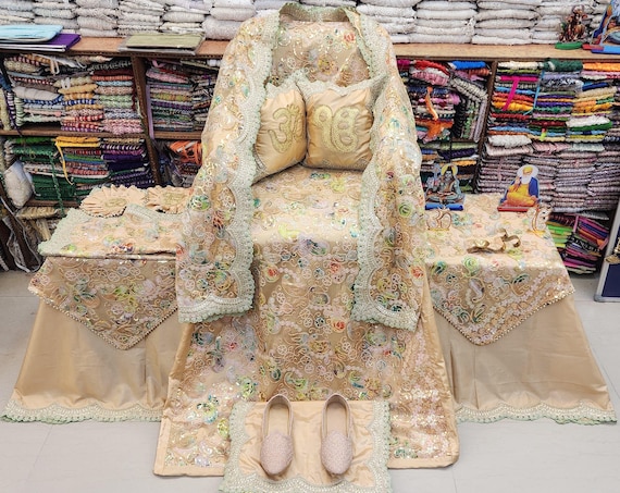 Jai Guruji Satsang:designer Chola Complete Set - Etsy