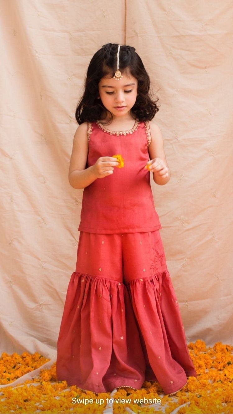 Girl Indian Wear/ Girl Wedding Dress/baby Girl Sharara/ Girl - Etsy Girl Indian Wear/ Girl Wedding Dress/baby Girl Sharara/ Girl - Etsy