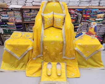 Jai Guruji Satsang Guruji Chola Set Of 11 pcs .Customise Guruji chola set