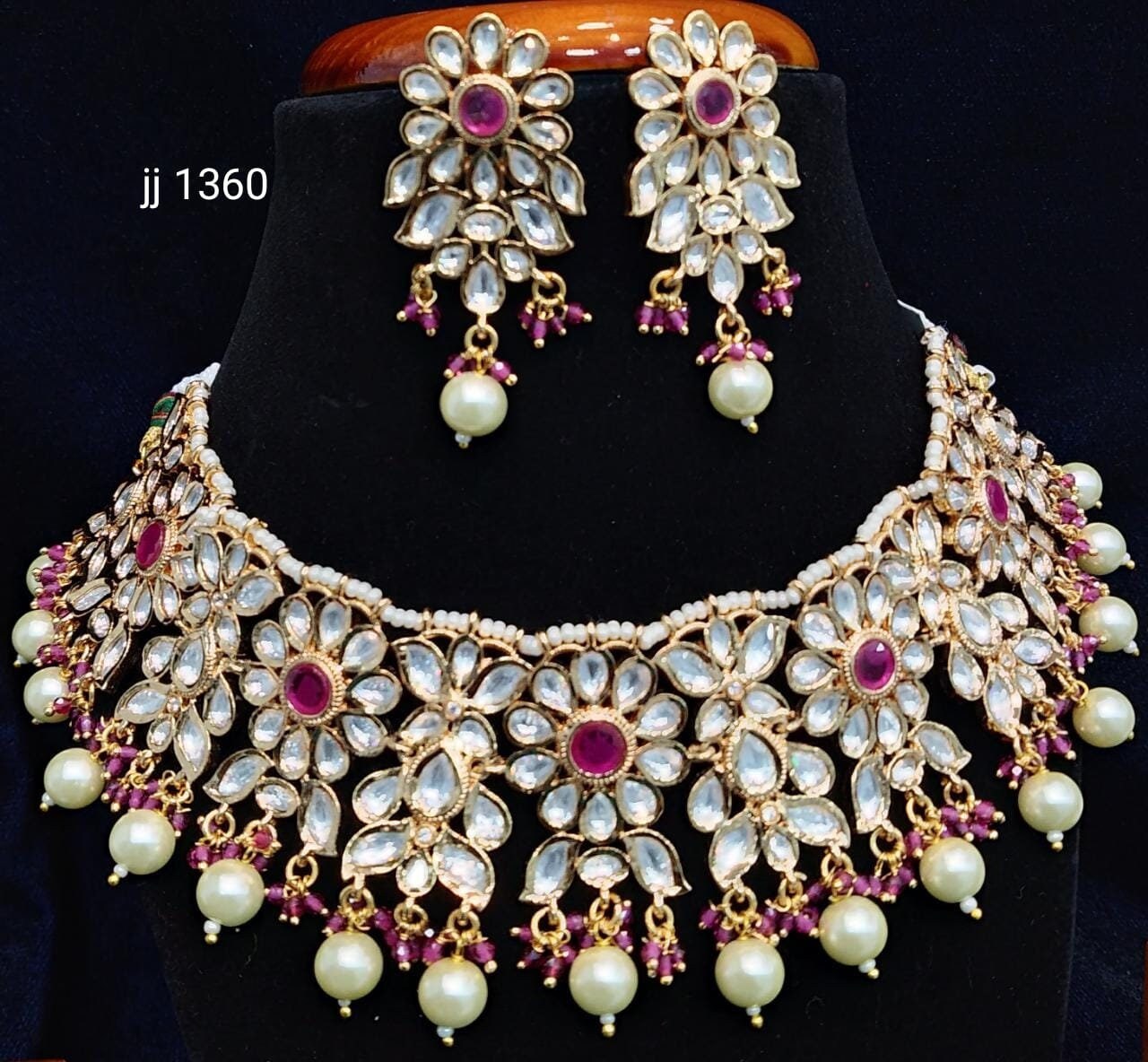 Indian Wedding Jewellery Set Jadau 