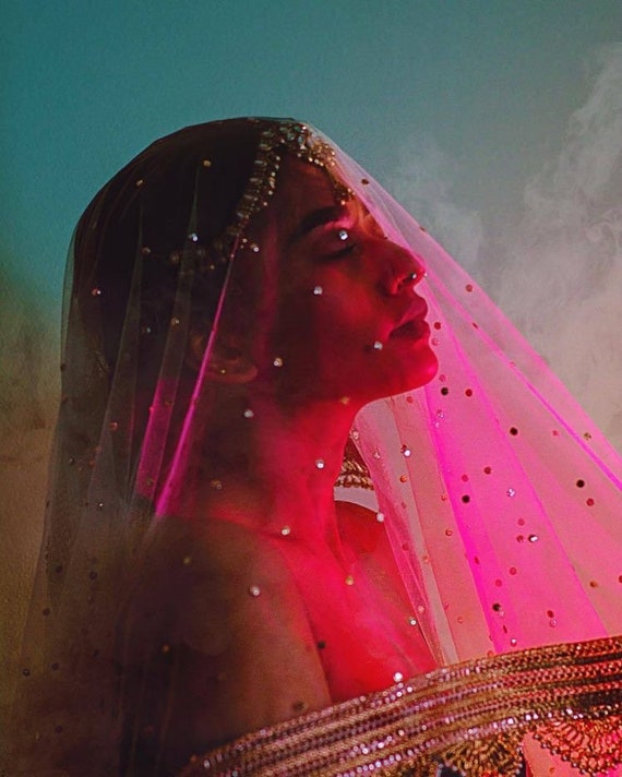 Wedding veil online india discount