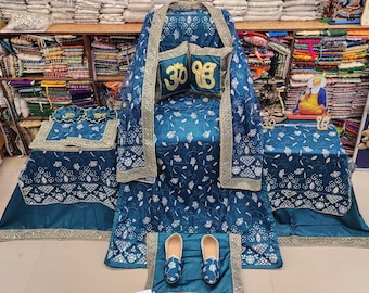 Jai Guruji Satsang:designer Chola Complete Set - Etsy