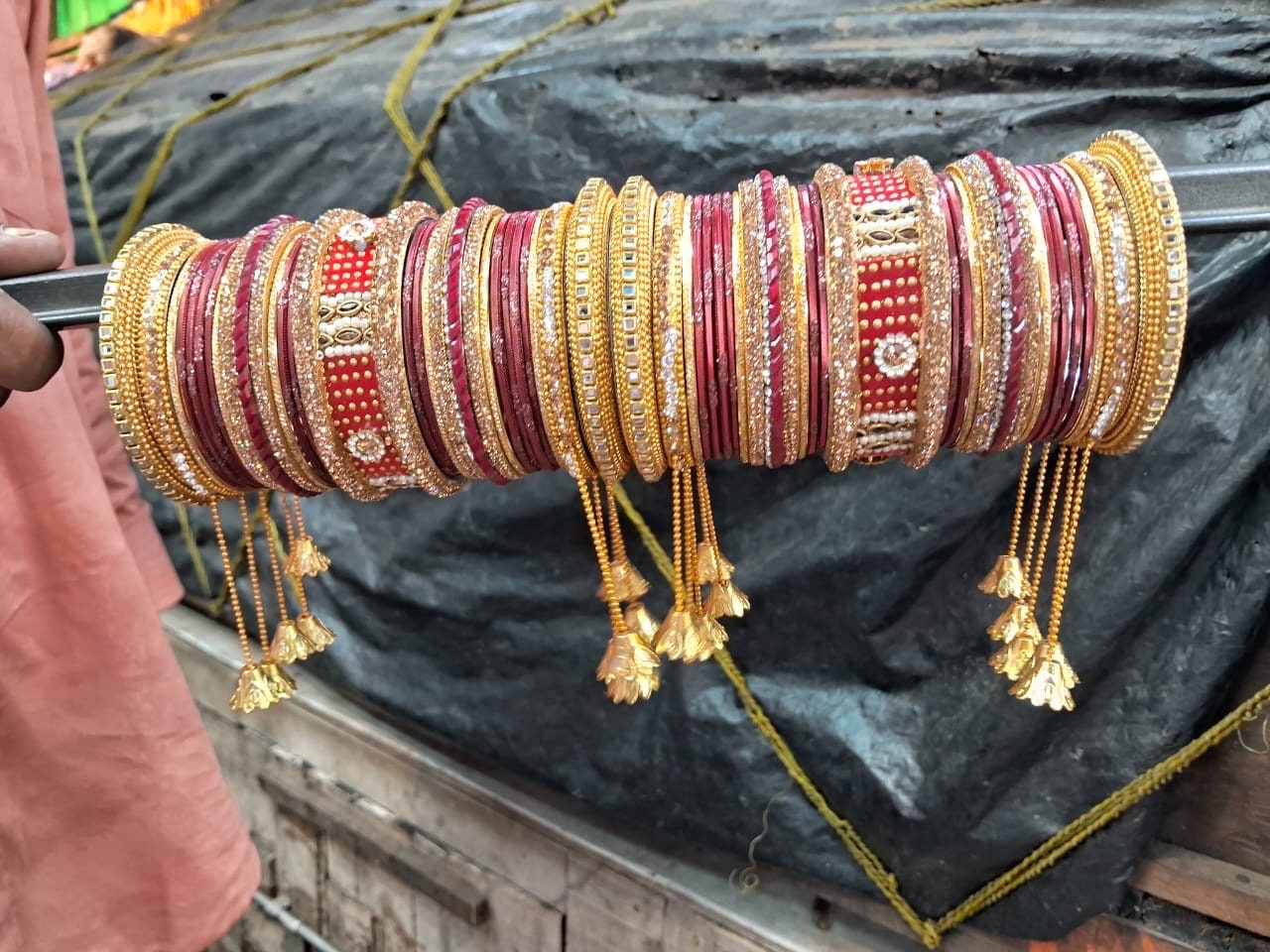 Bride Bangleswedding bangle red bangle customise your special day bangle set
