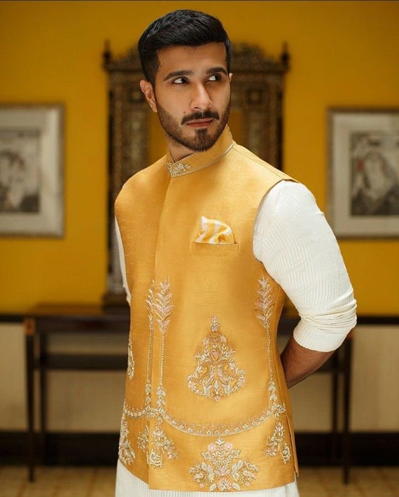 Haldi Ceremony/haldi Kurta For Men/haldi Outfit/haldi Hong Kong ...