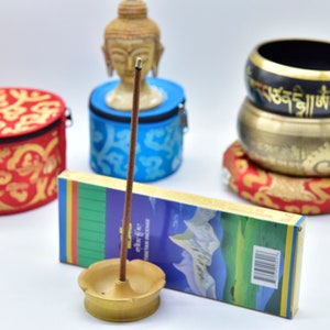 Tibetan Natural Incense 60 Sticks-Spiritual & Medicinal Relaxation 8 long sticks By Tibetan Refugees Hand Made in Nepal image 3