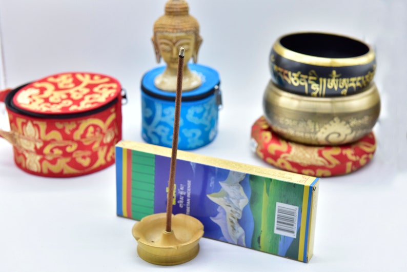 Tibetan Natural Incense 60 Sticks-Spiritual & Medicinal Relaxation 8 long sticks By Tibetan Refugees Hand Made in Nepal image 3