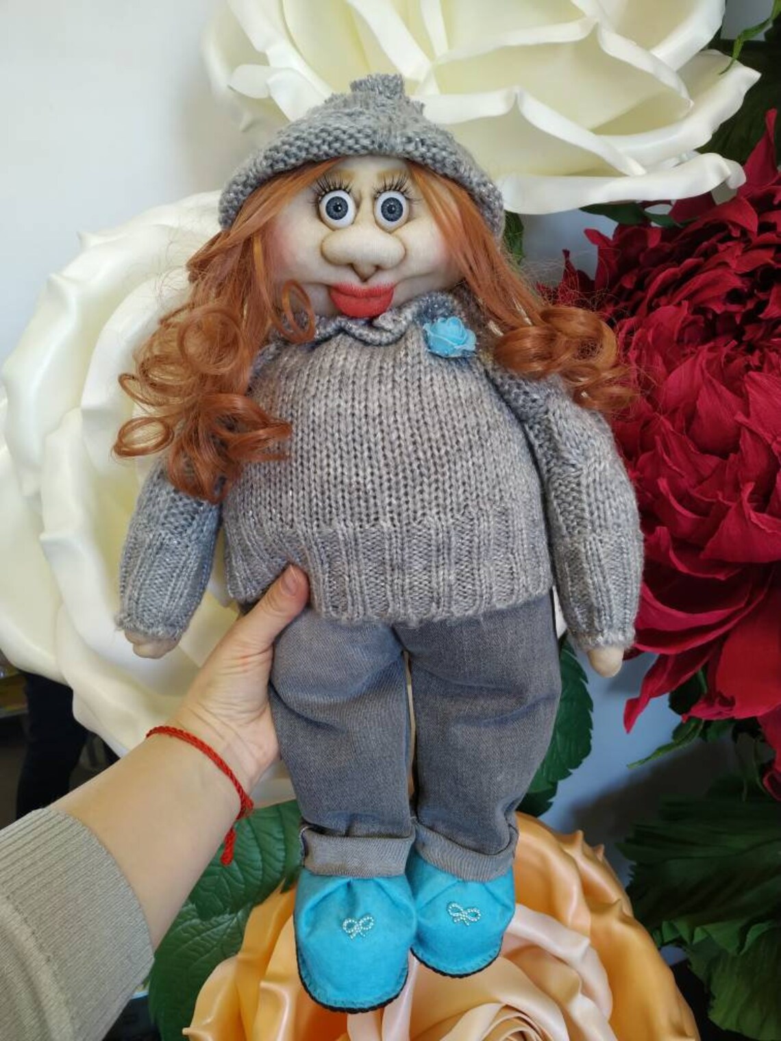 Alice au pays des merveilles. Poupée de sculpture molle. Etsy