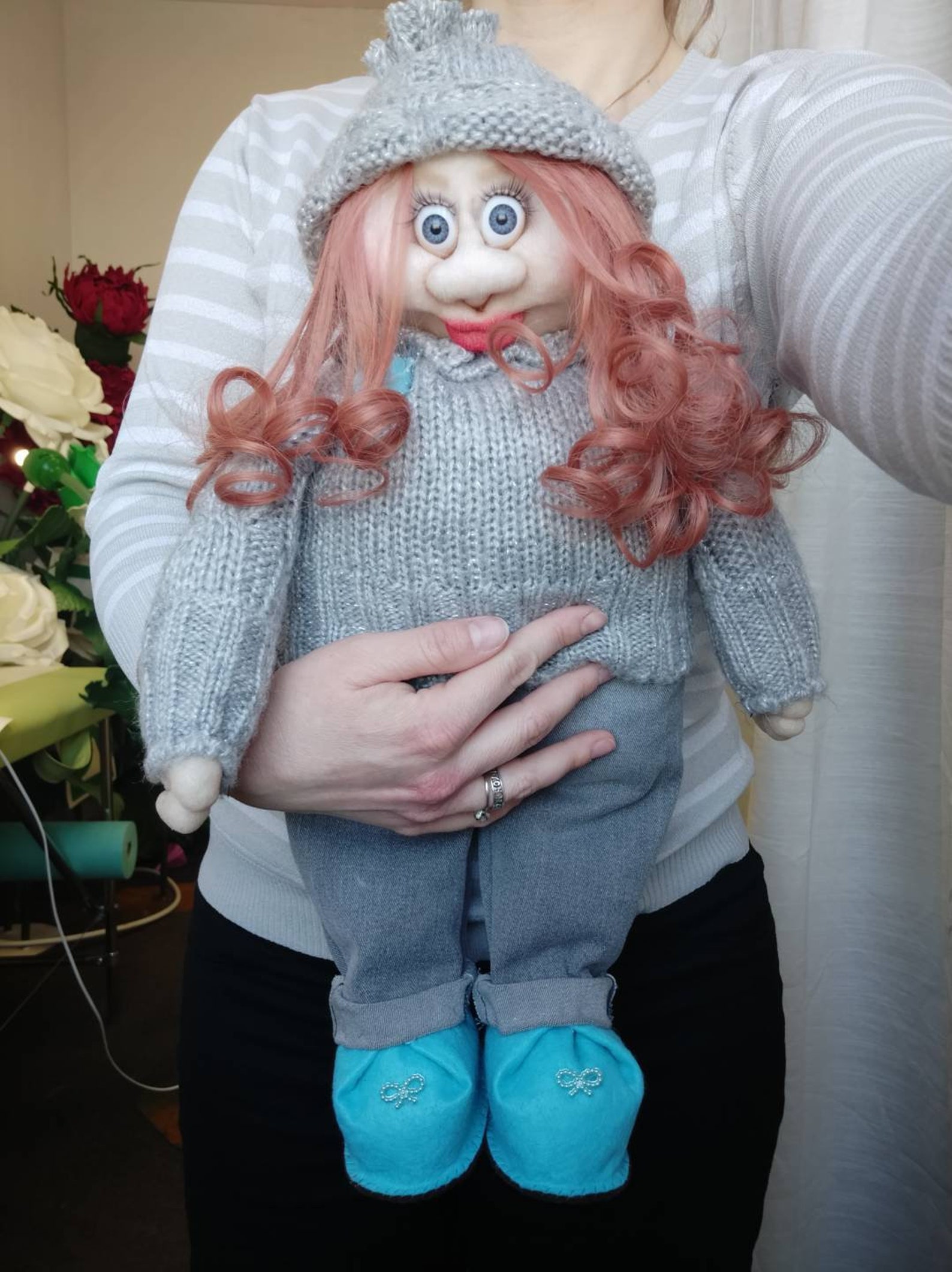 Alice au pays des merveilles. Poupée de sculpture molle. Etsy