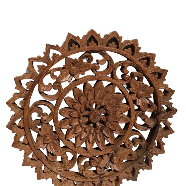 Medallion Wood Art Etsy