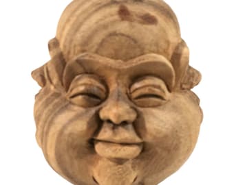 Mask head statue ,happy budha statue ,statue