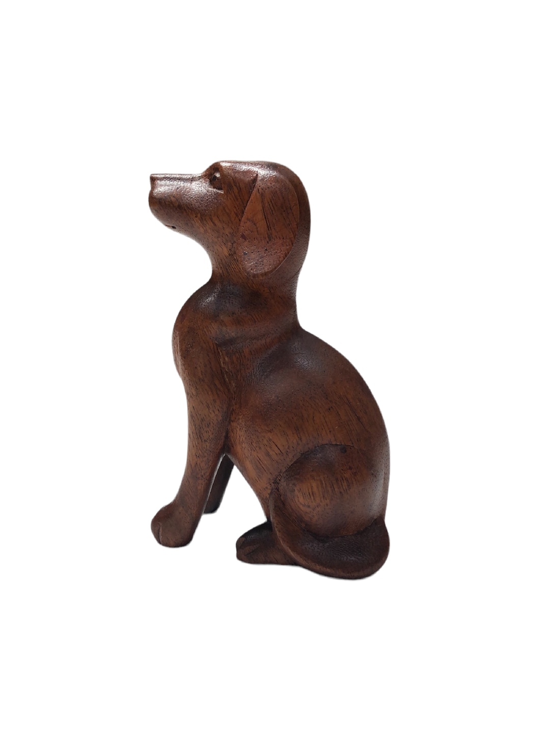 Wooden Dog Statue ,hand Carving,hand Made Statue,hand Made Sculpture
