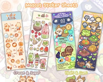 Studio Memo Mascots Cream and Sugar Hoshi and Gumi