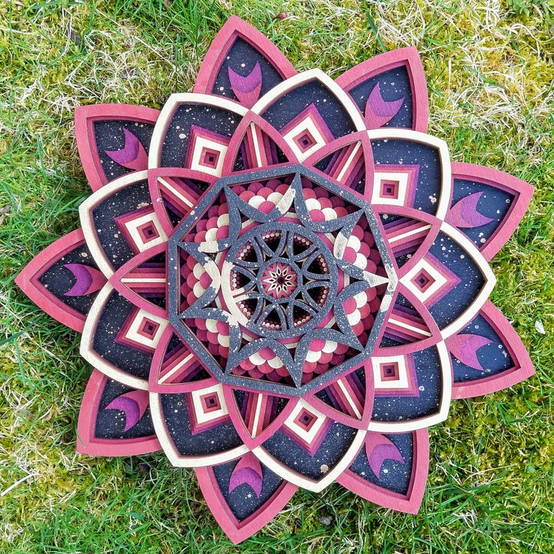 Wooden Wall Art Geometric Wood Art Wooden Wall Art Hanging Etsy