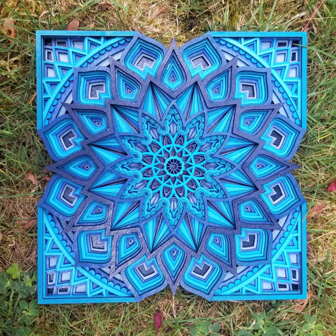 Wooden Wall Art Geometric Wood Art Wooden Wall Art Hanging Modern Wood Art Wood Wall Decor Laser